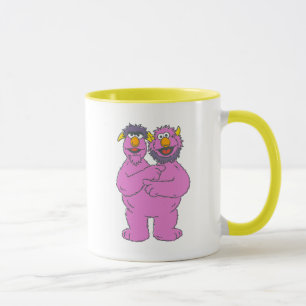 Mug Monstre à deux têtes de Sesame Street