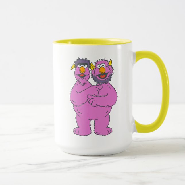 Mug Monstre à deux têtes de Sesame Street (Droite)