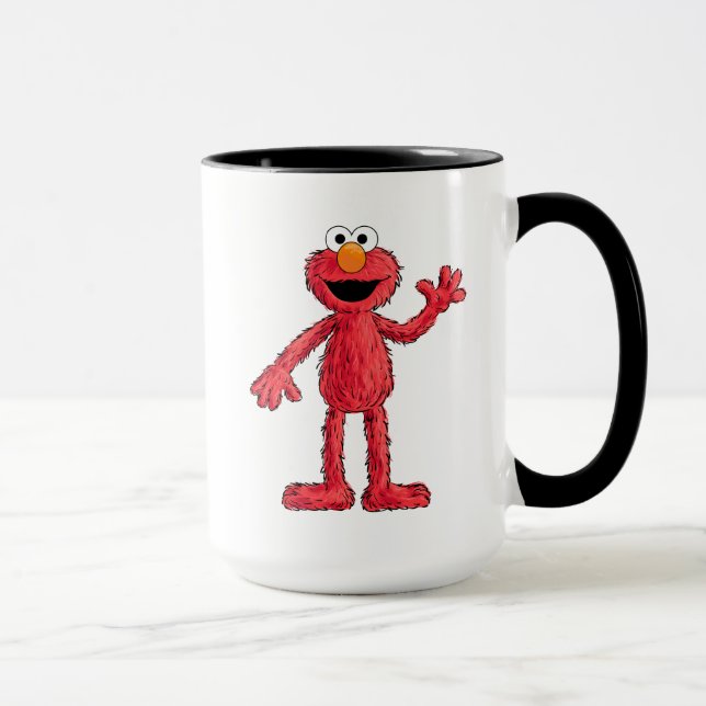 Mug Monstre à la fin de cette histoire | Elmo mignon (Droite)