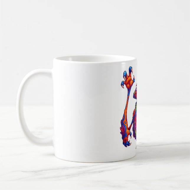 Mug Monstre aux reflets chromatiques (Gauche)