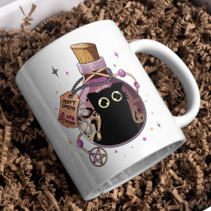 Mug Monstre de chat malin jouant piégé dans une boutei