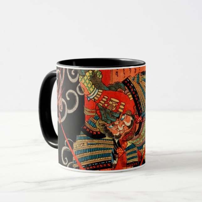 MUG MONSTRE DE COMBAT SAMURAI (Devant gauche)