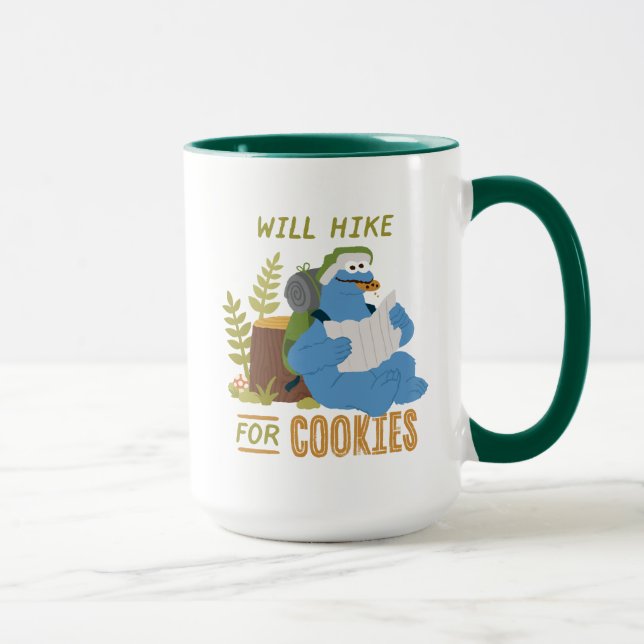 Mug Monstre des cookies | Marchera pour des cookies (Droite)