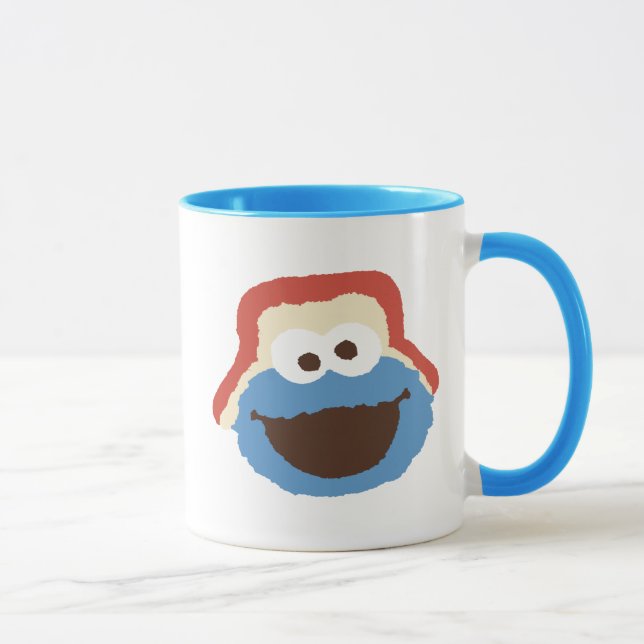 Mug Monstre des cookies visage forestier (Droite)
