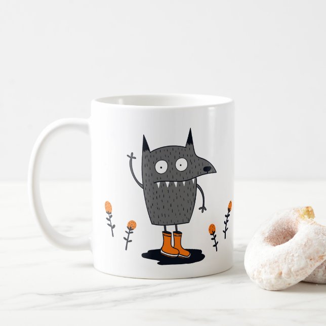 Mug Monstre Drôle (Avec donut)