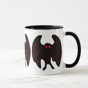 Mug Monstre en cristaux de Mothman
