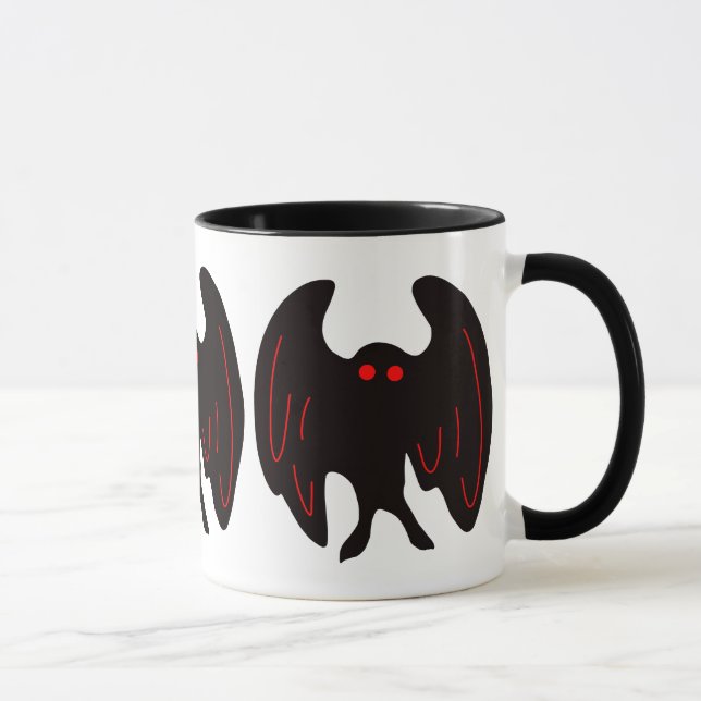 Mug Monstre en cristaux de Mothman (Droite)