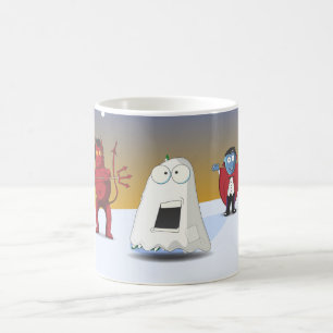 Mug Monstre Frankenstein, maman, diable et vampire