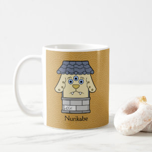 Mug Monstre japonais Nurikabe mur : Dessin Yokai