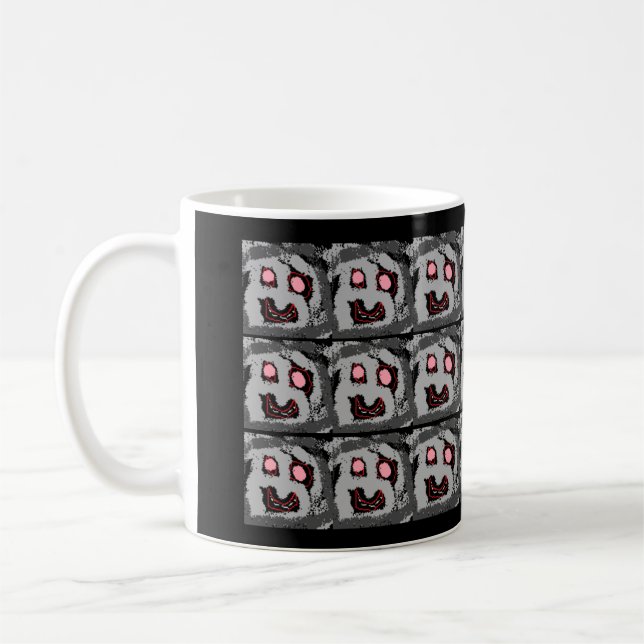 Mug Monstre mignon en colère (Gauche)