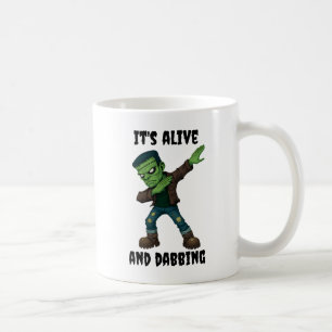 Mug Monstre pointu est vivant et dabs pour Halloween