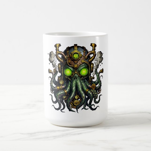 Mug monstre Steampunk Cthulhu (Centre)