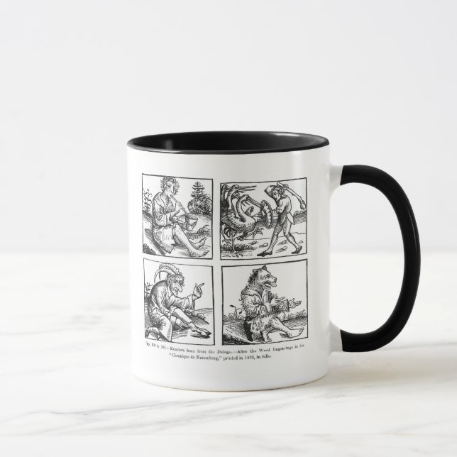Mug Monstres soutenus du déluge (Droite)