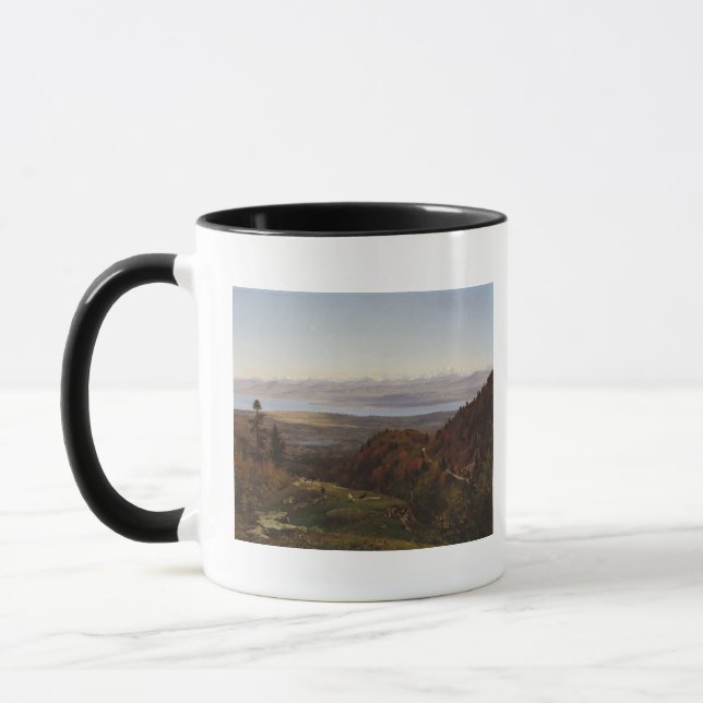 Mug Mont Blanc vu du Saint-Cergues, 1869 (Gauche)