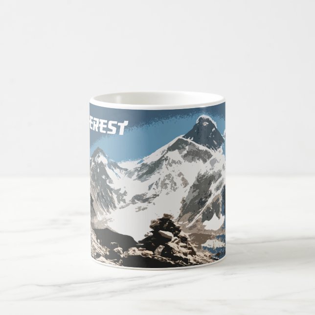 Mug Mont Everest Vue, Souvenir, Népal (Centre)