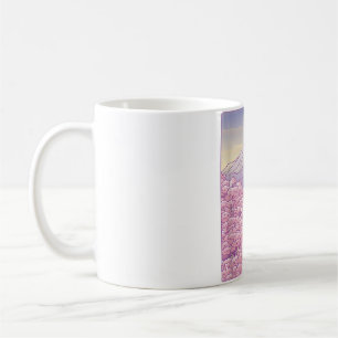 Mug Mont Fuji Sakura Arbre Japonais Fleur de cerisiers