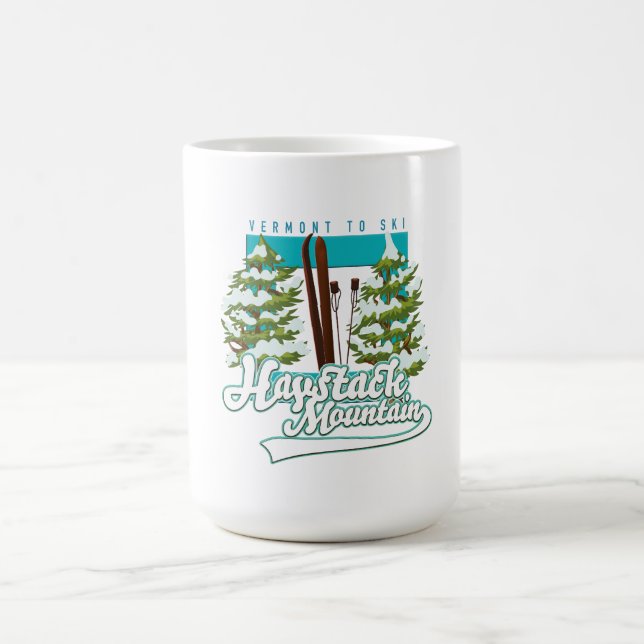 Mug Mont Haystack Vermont USA Ski logo (Centre)
