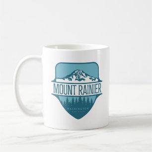 Mug Mont Rainier conception de crête de montagne de Wa