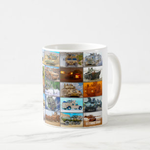 MUG "MONTAGE" DE L'ARMÉE DE COMBAT AMÉRICAINE