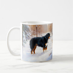 Mug Montagne Bernoise Noël Laissez Tomber la Neige