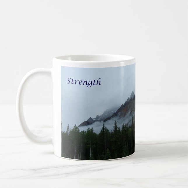 Mug Montagne de nuage - force (Gauche)