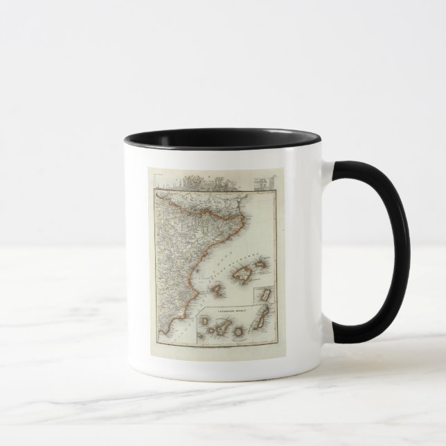 Mug Montagne des îles Canaries (Droite)