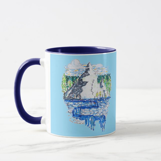 Mug Montagne fraîche (Gauche)