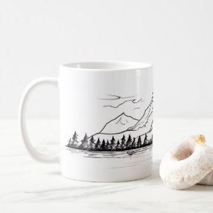 Mug Montagne Minimaliste Pour Enfants