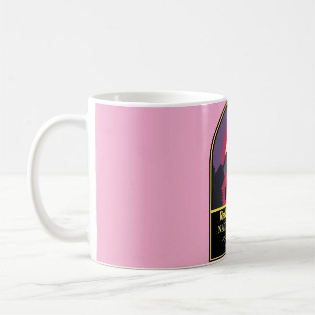 Mug Montagne Rocheuse - Esprit � Vintage des montagnes (Gauche)