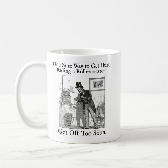 Mug Montagne russe de Dow Jones - séjour dessus ! (Gauche)
