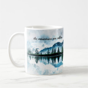 Mug Montagnes aquarelles
