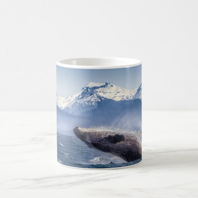 Mug Montagnes | Baleines en route Glacier Bay, Alaska (Centre)