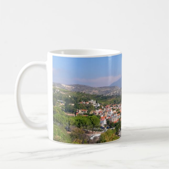 Mug montagnes de Chypre Troodos voyage (Gauche)