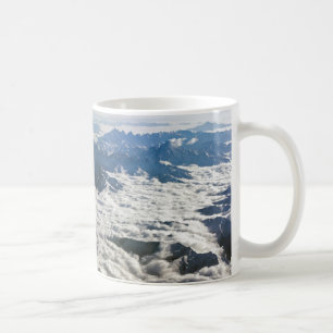 Mug Montagnes de l'Himalaya sous les nuages - Tibet
