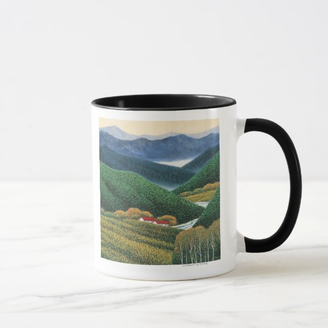 Mug Montagnes de ressort (Droite)