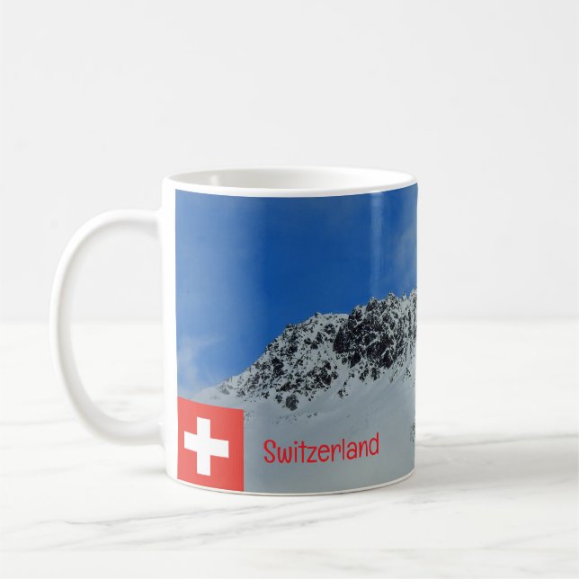 Mug montagnes de Suisse (Gauche)