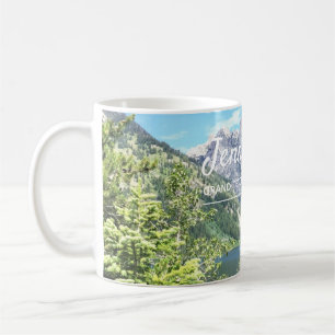 Mug Montagnes et parc national grand de Teton de lac