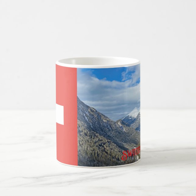 Mug Montagnes hivernales en Suisse (Centre)