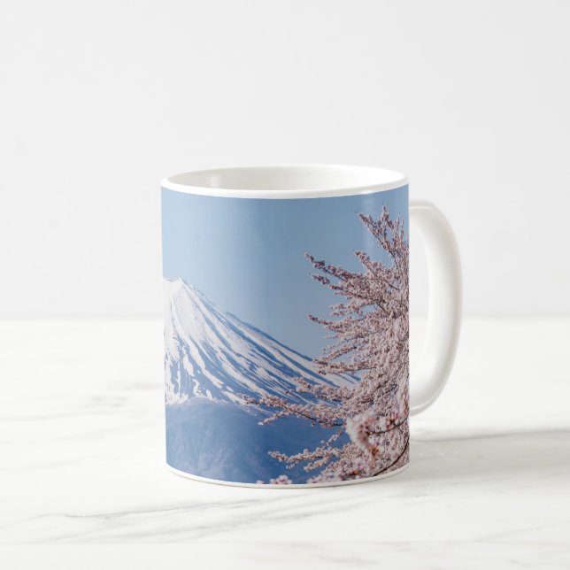 Mug Montagnes | Mt Fuji Tokyo, Japon (Devant droit)