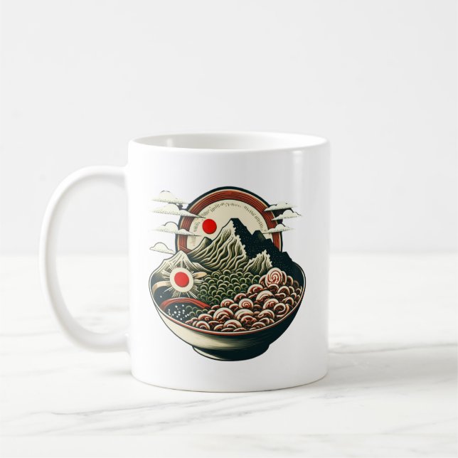 Mug Montagnes Ramen (Gauche)