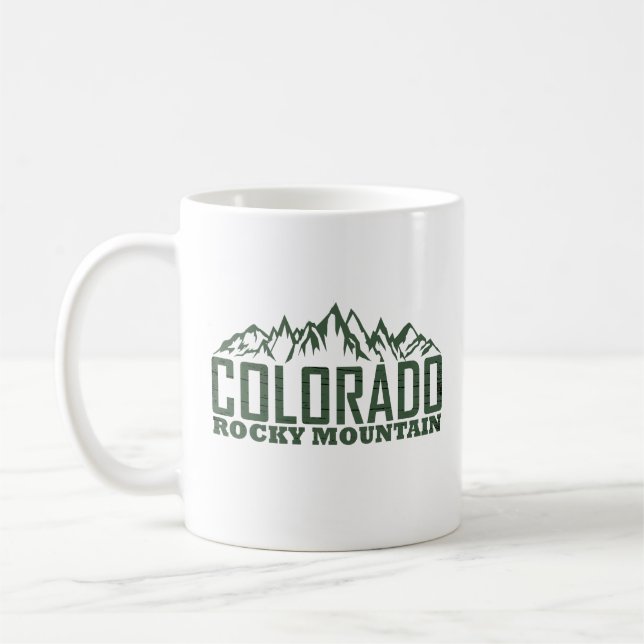 Mug Montagnes rocheuses Colorado (Gauche)
