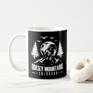 Mug Montagnes Rocheuses Colorado Bigfoot Randonnée Vin
