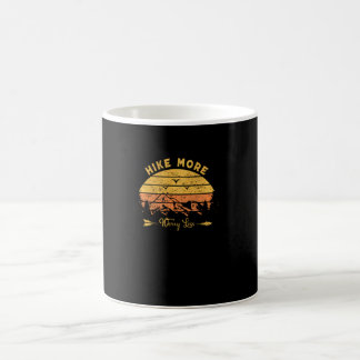 Mug Montagnes Vintage Randonnée Extérieur Camping Pul