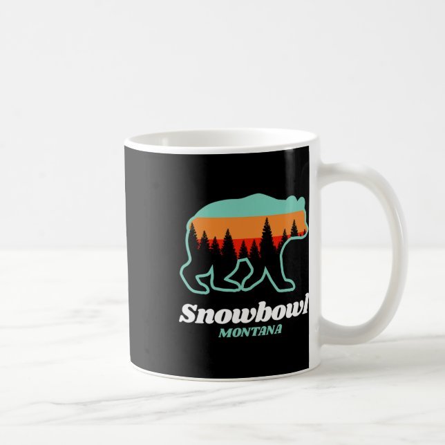 Mug Montana Snowbowl Ski Bear  (Droite)