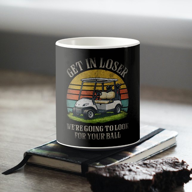 Mug Monte dans la voiture, abruti, on va chercher ta b (Créateur téléchargé)