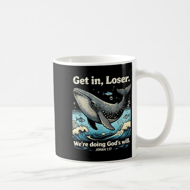 Mug Monte dans nous faisons la volonté de dieu jonah 1 (Droite)
