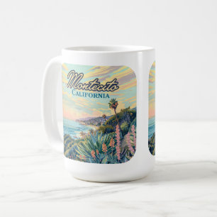 Mug Montecito California Père Noël Barbara Coastline