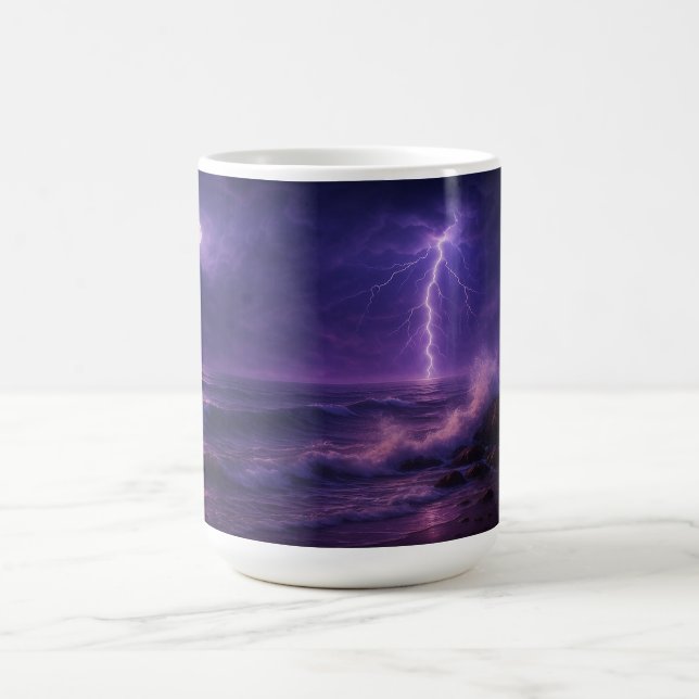 Mug Montée de la lune de tempête (Centre)