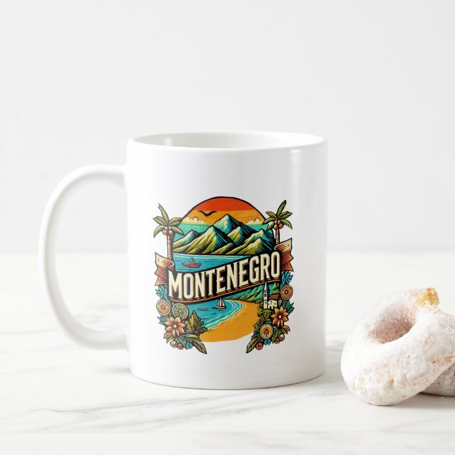 Mug Monténégro (Avec donut)