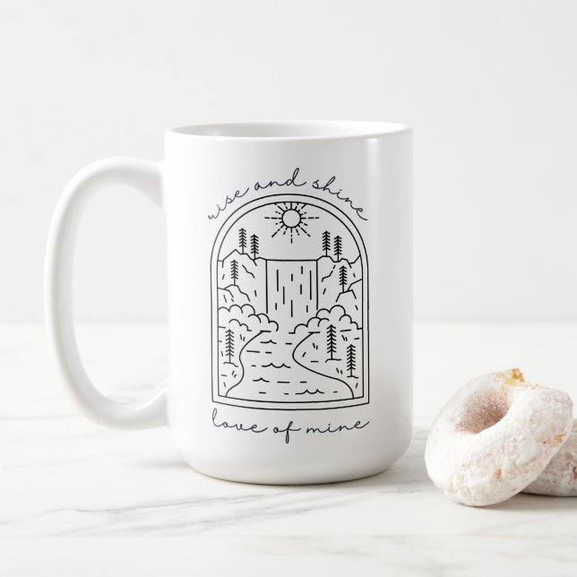 Mug Monter et briller (Avec donut)